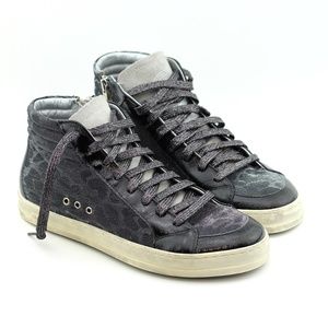 P448 Skate Metallic High Top Sneaker US 8.5-(9)